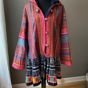 Boho chic jacket